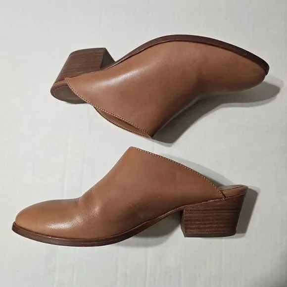 THURSDAY Everyday Mule Cognac Brown Size 9